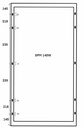 Solar Panel 140W-12V Mono 1250x668x30mm series 4a