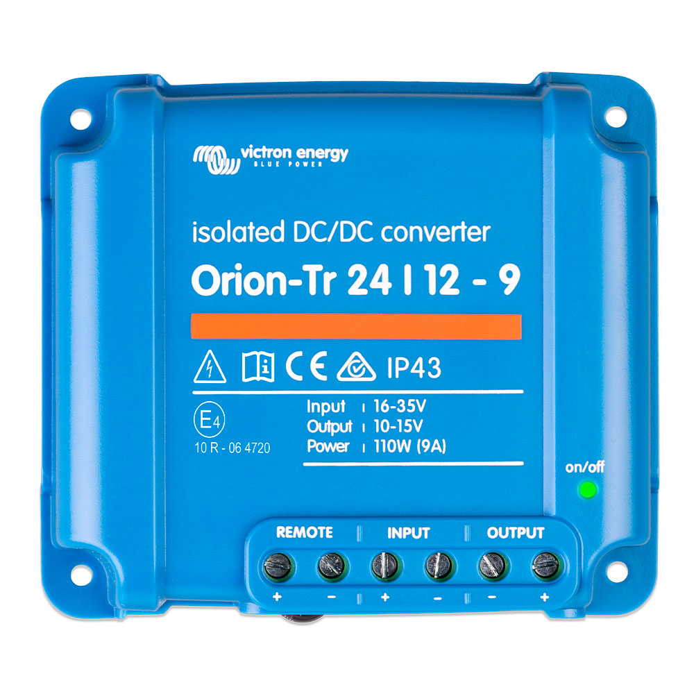 Orion-Tr 24/12-9A (110W) Isolated DC-DC converter