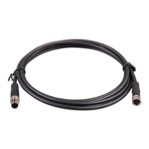 [ASS030560100] M8 circular connector Male/Female 3 pole cable 1m (bag of 2)