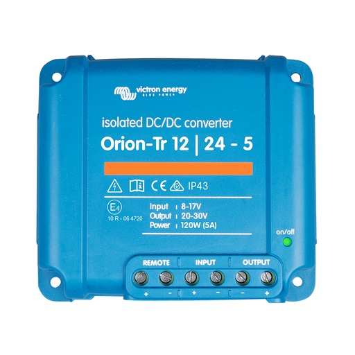 [ORI122410110] Orion-Tr 12/24-5A (120W) Isolated DC-DC converter