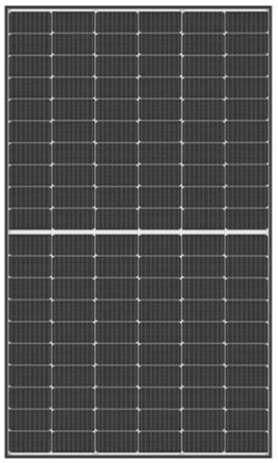 Panel Solar LONGi Hi-MO4m 365W Half-Cut Full Black