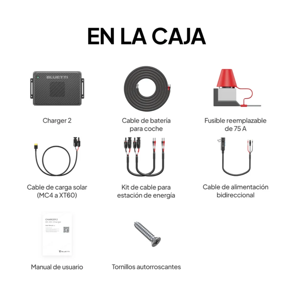 Cargador Solar Dual A-CG-DC-UN-0462 Bluetti
