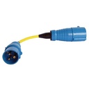 Victron Adapter Cord 16A to 32A/250V-CEE Plug 16A/CEE Coupling 32A