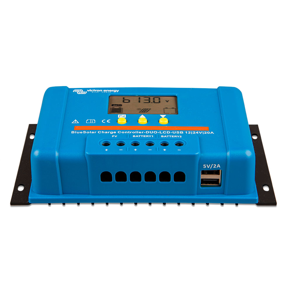 BlueSolar PWM DUO-LCD&amp;USB 12/24V-20A