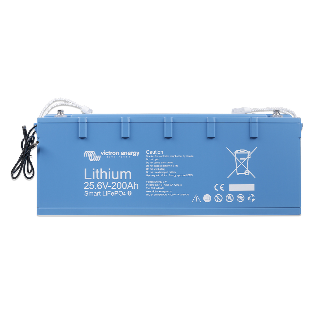 LiFePO4 Battery 25.6V/200Ah - Smart-a