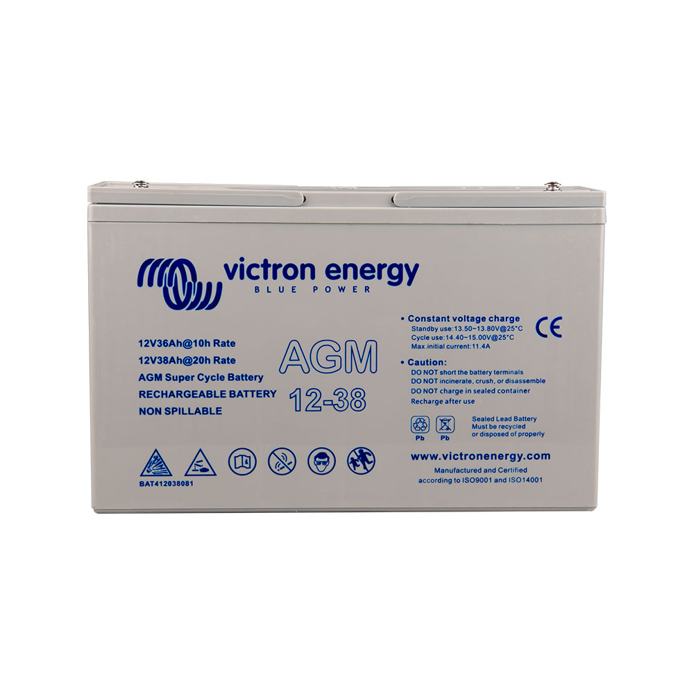 12V/38Ah AGM Super Cycle Batt. (M5)