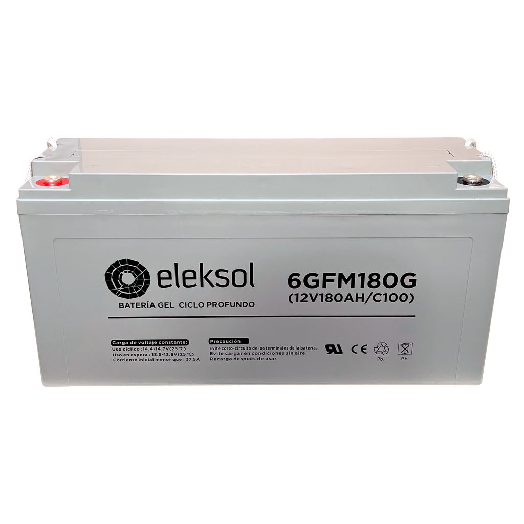 Batería Gel Eleksol 12V/180Ah M8