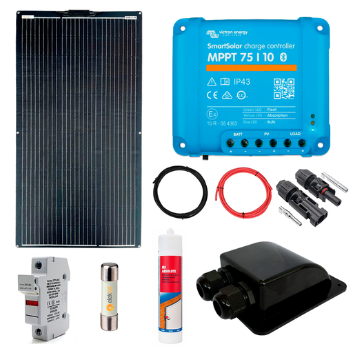 [KIT FLEX+REG CAMPER] Kit Solar Camper 110W Flex+Bluetooth