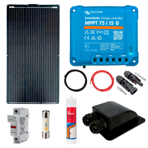 [KIT FLEX200 REG CAMPER] Kit Solar Camper 200W Flex+Bluetooth