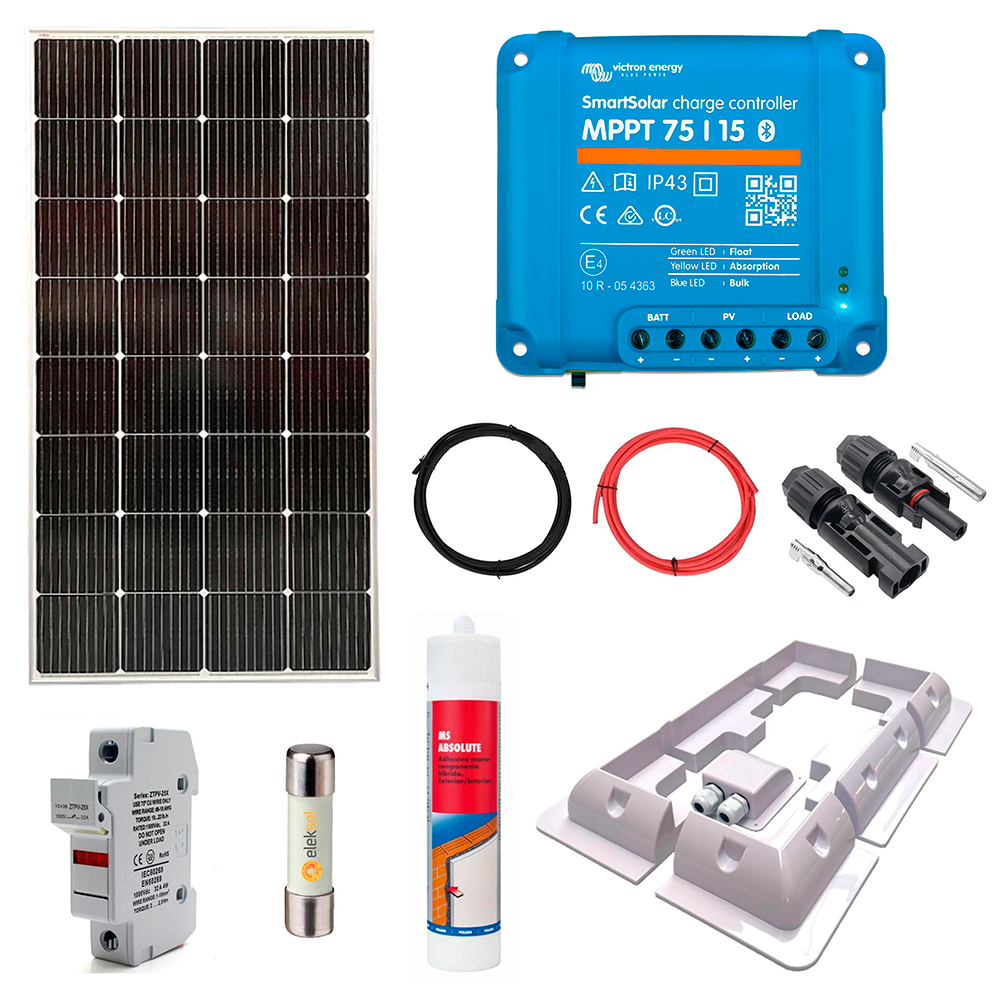 Kit Solar Camper 200W + Bluetooth
