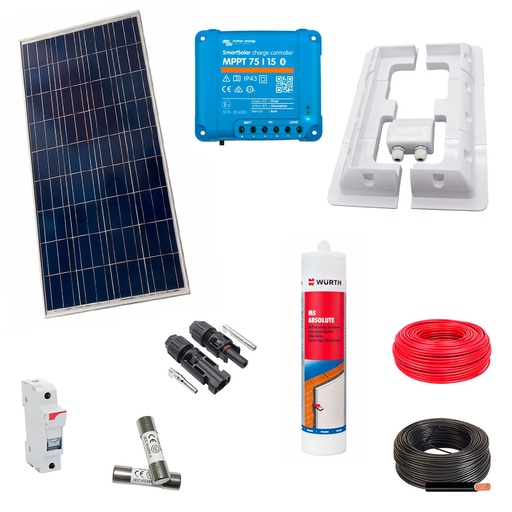 [KIT 175W+REG CAMPER] Kit Solar Camper 175W + Bluetooth