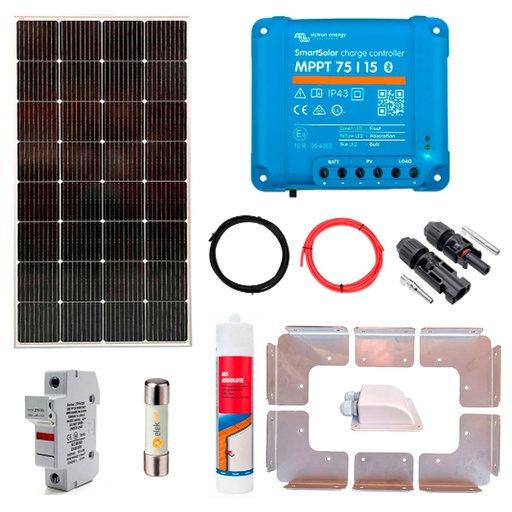 [KIT 200W+REG CAMPER] Kit Solar Camper 200W + Bluetooth