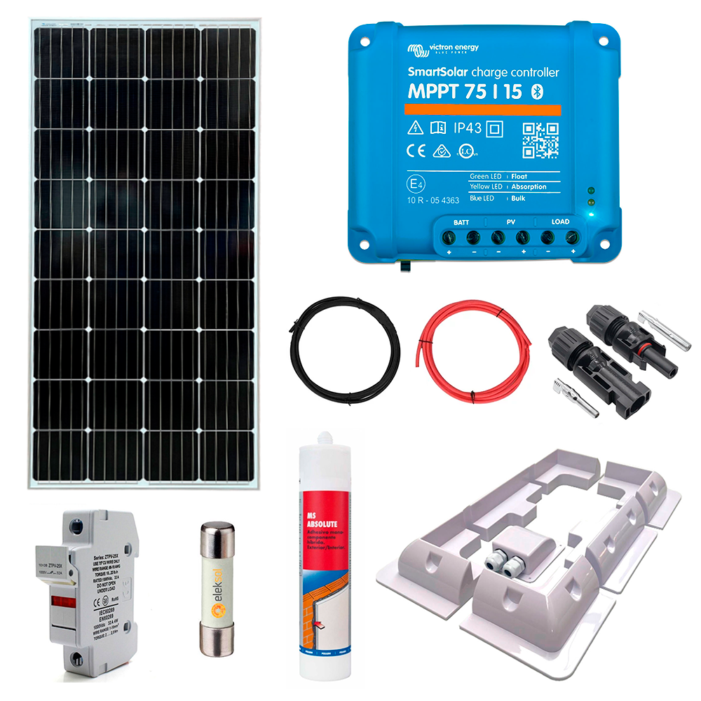 Kit Solar Camper 215W + Bluetooth