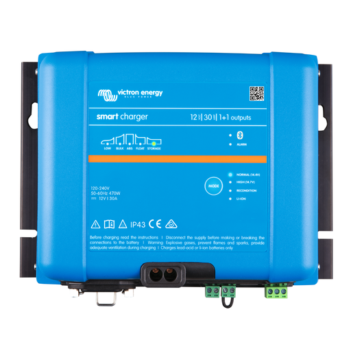 [PSC123051095] Smart IP43 Charger 12/30 (1+1) 120/240V