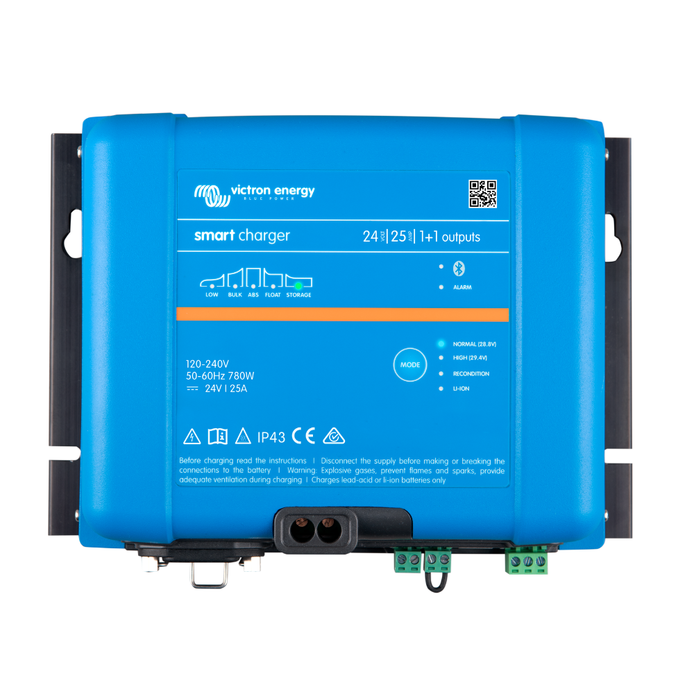 Smart IP43 Charger 24/25 (1+1) 120/240V