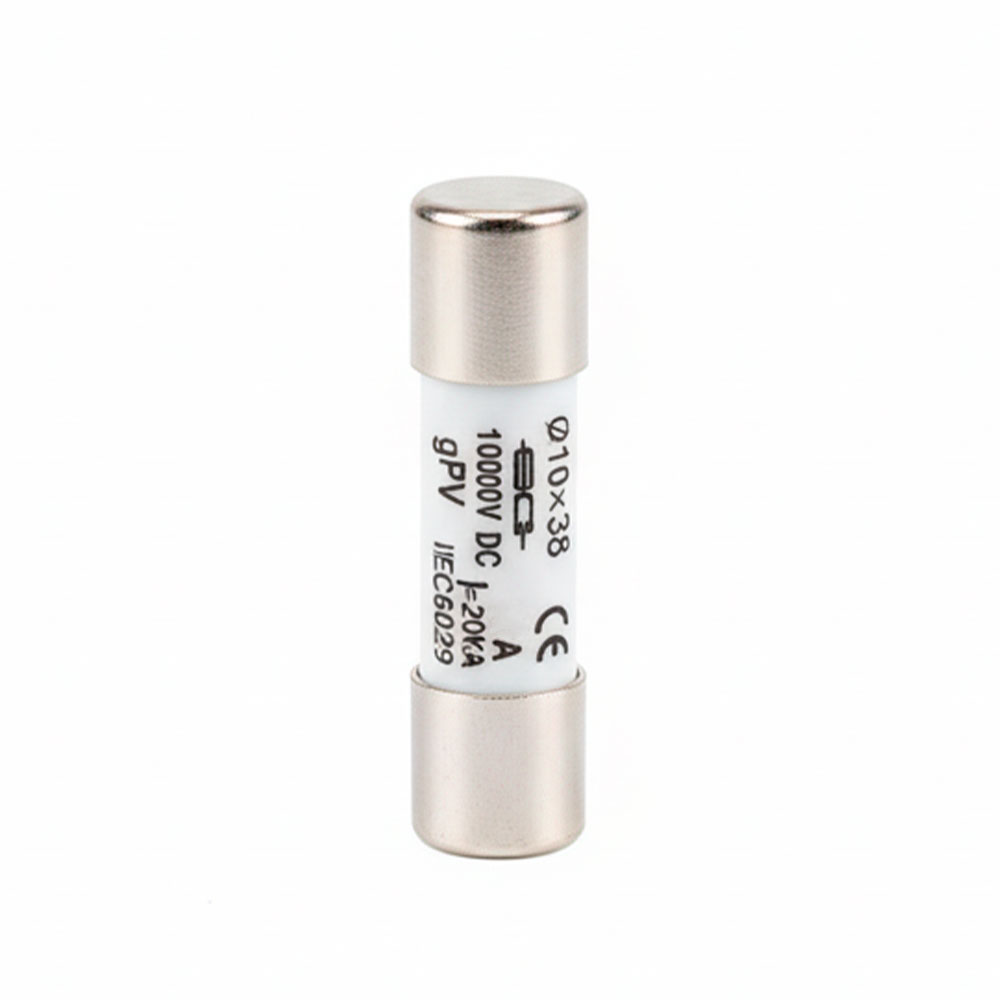 Fusible Cilíndrico 10A 10x38 1000VDC Eleksol