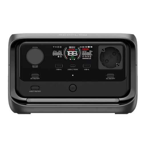 [EFRIVER3Plus-EU-CBOX] Estación Energía Portátil EcoFlow RIVER 3 Plus EU
