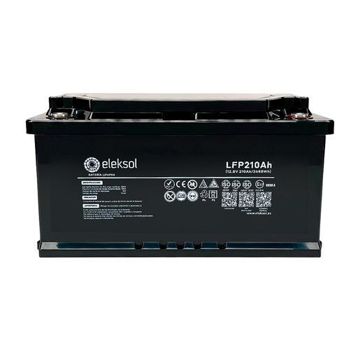 [LFP210AHBT-V2] Batería Litio Eleksol 210Ah/12,8V Bluetooth V2