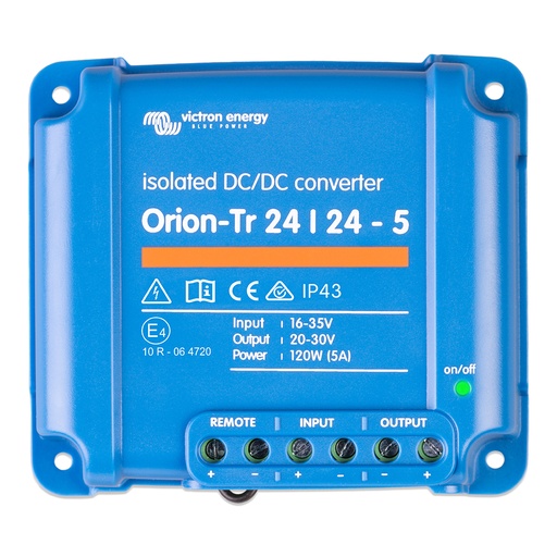 [ORI242410110] Orion-Tr 24/24-5A (120W) Isolated DC-DC converter