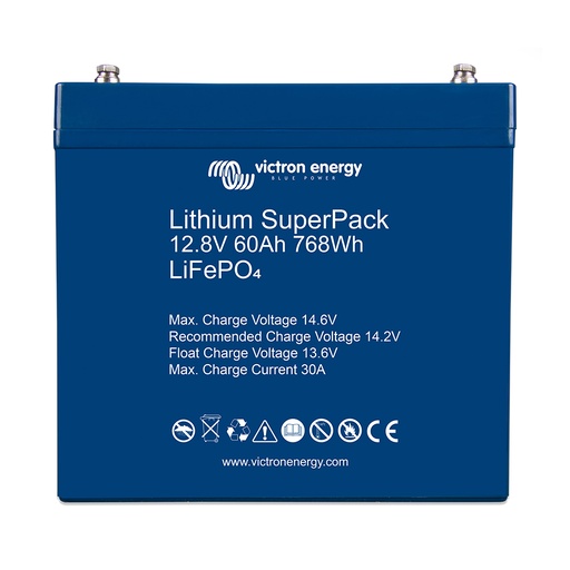 [BAT512060705] Lithium SuperPack 12,8V/60Ah (M6)