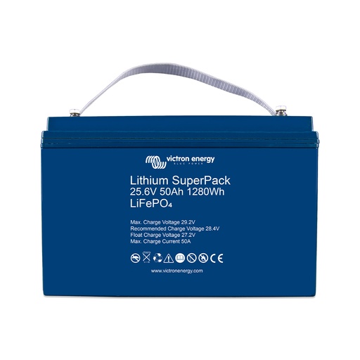 [BAT524050705] Lithium SuperPack 25,6V/50Ah (M8)
