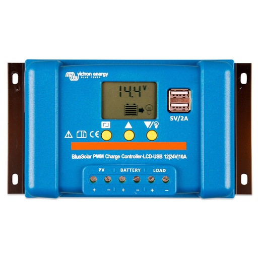 [SCC010010050] BlueSolar PWM-LCD&amp;USB 12/24V-10A