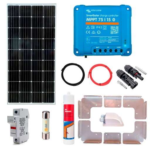 [KIT 215W+REG CAMPER] Kit Solar Camper 215W + Bluetooth