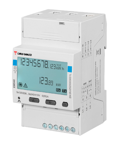 [REL200100100] Energy Meter EM540 - 3 phase - max 65A/phase